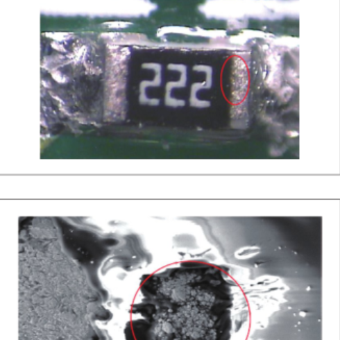 厚膜片狀電阻硫化的失效機理及預防